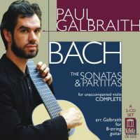 JS BACH : Sonates et Partitas par Paul Galbraith